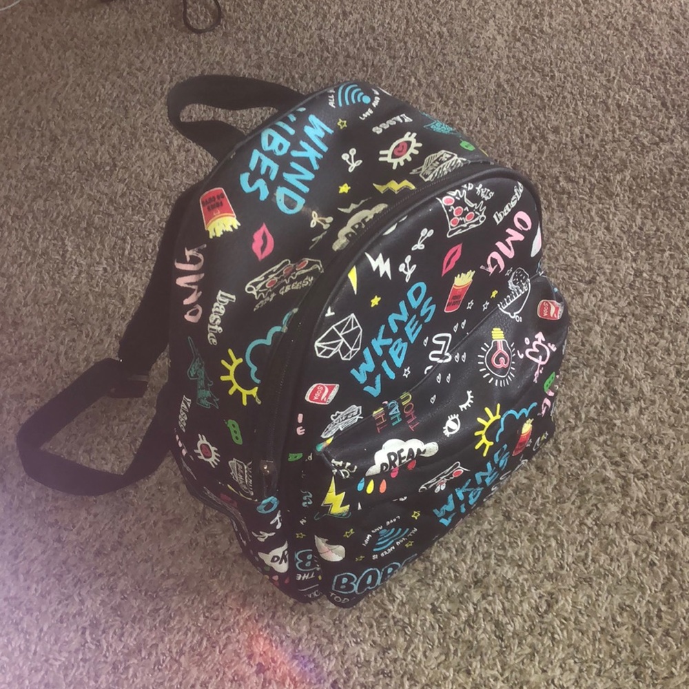 Graffiti book bag